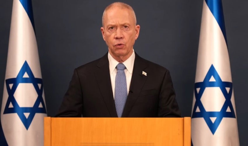 Dichiarazione significativa del ministro della Difesa israeliano Gallant