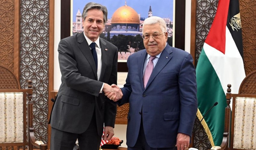 Filistin Devlet Başkanı Mahmud Abbas, ABD Dışişleri Bakanı Blinken ile görüşecek!