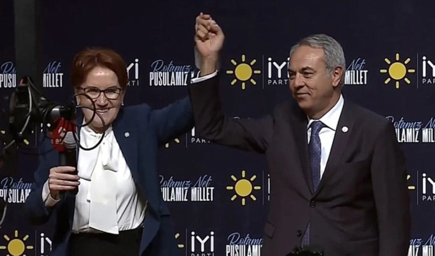 İYİ Parti Genel Başkanı Merak Akşener İYİ Parti'nin Kahramanmaraş Büyükşehir Belediye Başkan adayının Mesut Dedeoğlu olduğunu açıkladı