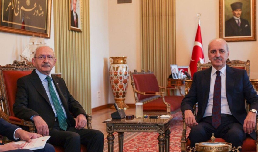 CHP lideri Kemal Kılıçdaroğlu ve Meclis Başkanı Numan Kurtulmuş ne konuştu: 'Bakıp ona göre kararımızı veririz'