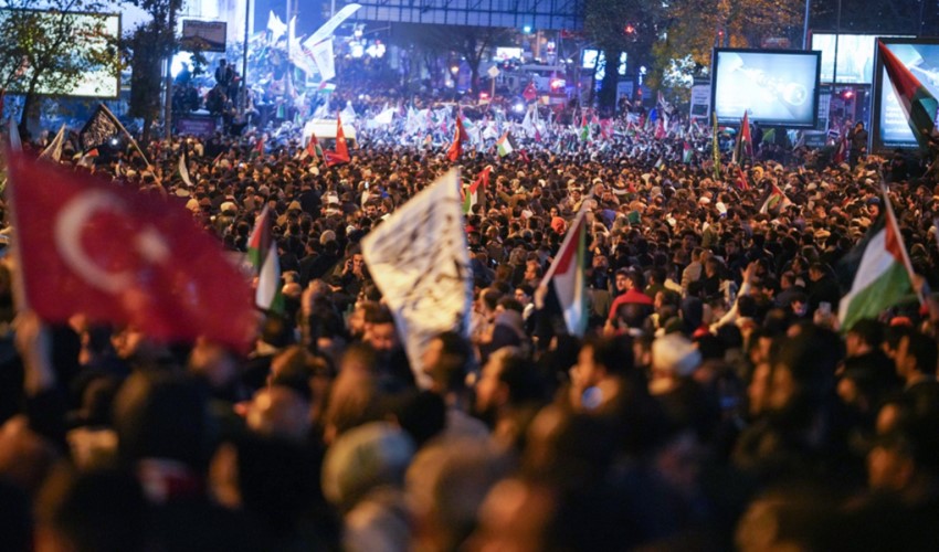 İstanbul Valiliği'nden 'İsrail protestosu' açıklaması: 1 kişi öldü, 63 kişi yaralandı