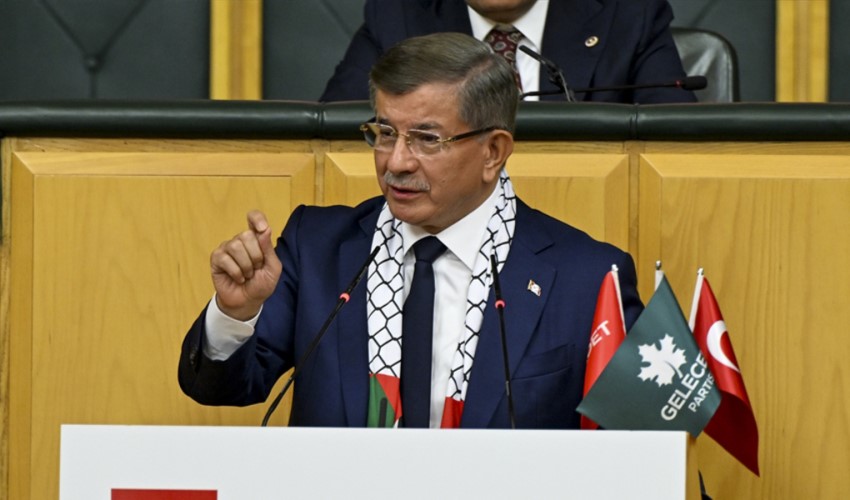 Gelecek Partisi Genel Başkanı Ahmet Davutoğlu: 'İsrail Büyükelçiliği, derhal Türkiye'den gönderilmelidir'