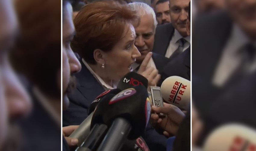İYİ Parti Genel Başkanı Meral Akşener'i kızdıran soru: 'Basın mensuplarımızın iznini almadığım için hepinizden özür dilerim'