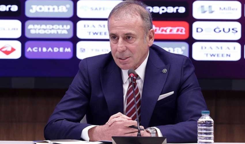 Trabzonspor Teknik Direktörü Abdullah Avcı: Sahada biraz agresif, hızlı oynayan dengeli bir takım oluşturmaya çalışacağız