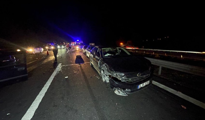 Incidente a catena sull'autostrada dell'Anatolia
