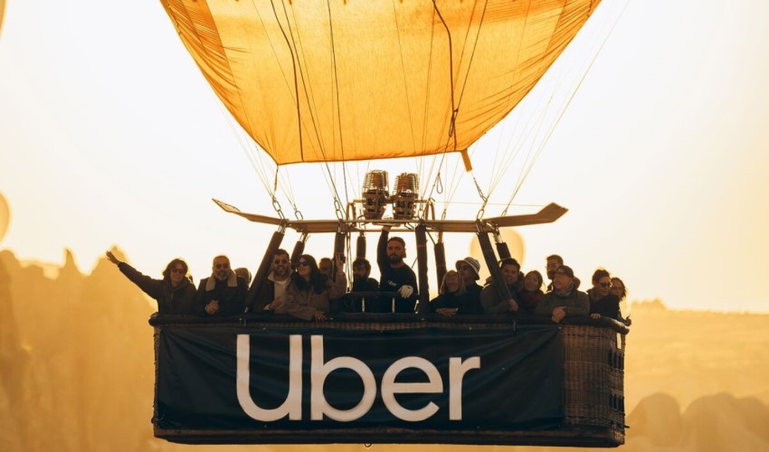 Dünyada ilk kez: Uber Balon