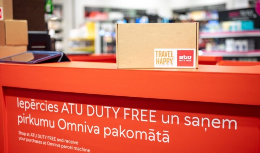 ATÜ Duty Free lancia il servizio di spedizione prodotti all'aeroporto internazionale di Riga
