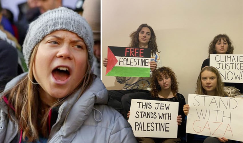 İsrail, Filistin'e destek veren Greta Thunberg'i müfredattan siliyor