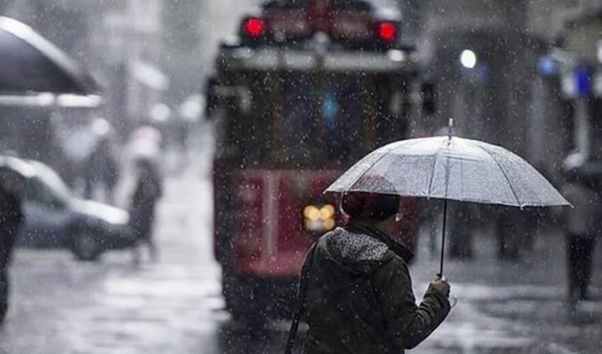 Allerta meteo per piogge torrenziali in molte province, inclusa Istanbul!