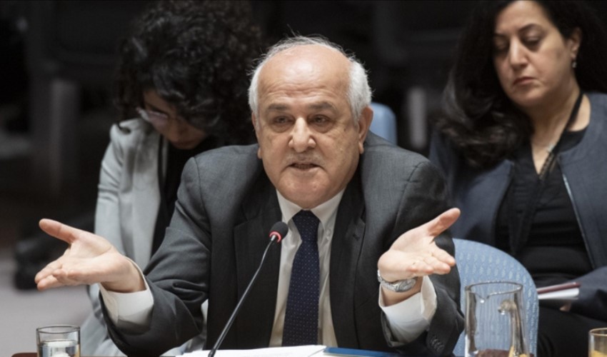 Il rappresentante permanente palestinese all'ONU Mansour: Abbiamo la fede sbagliata, il colore della pelle sbagliato o la nazionalità sbagliata?