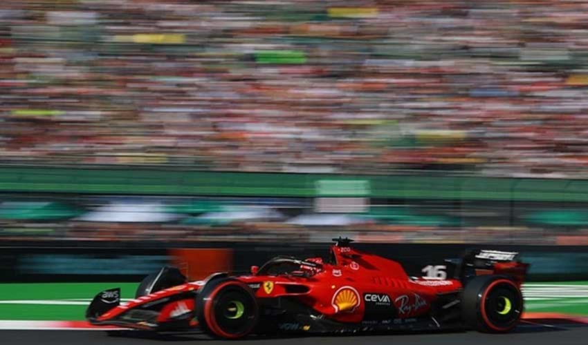 F1 Meksika Grand Prix'sinde pole pozisyonu Leclerc'in