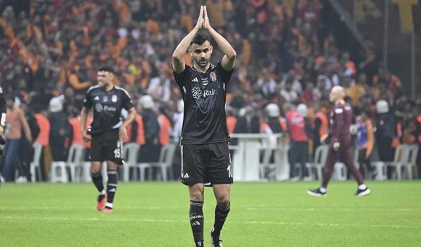 Beşiktaşlı Rachid Ghezzal'ın sol uyluk iç adalesinde gerilme ve ödem tespit edildi