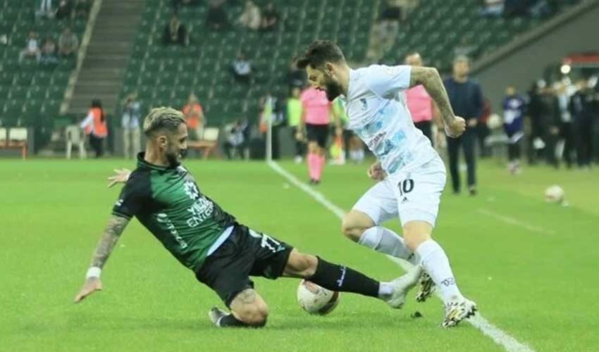 Kocaelispor ile Erzurumspor yenişemedi!