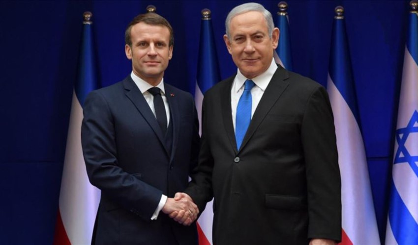 Fransa Cumhurbaşkanı Emanuel Macron'dan İbranice 'İsrail' açıklaması: 'Saldırıları kınıyorum'