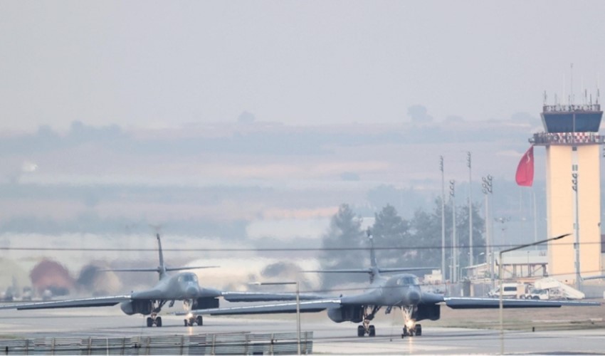 ABD’nin B-1B bombardıman uçakları İncirlik’e indi
