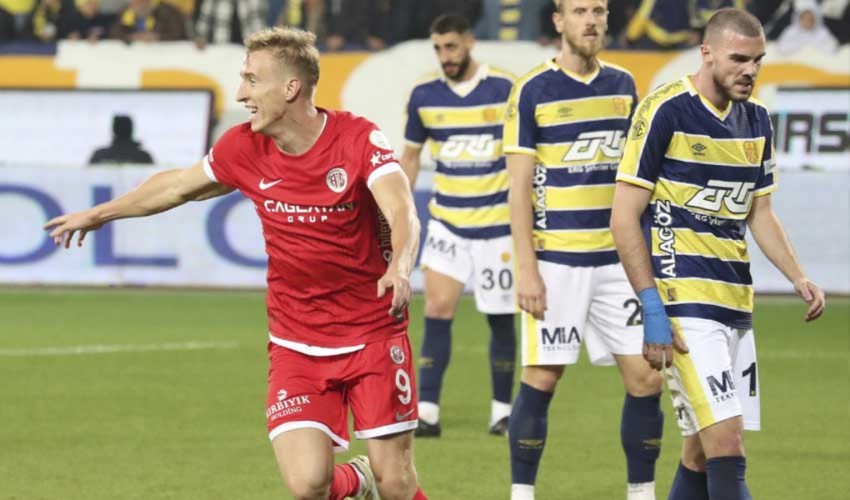 Vittoria agevole dell'Antalyaspor ad Ankara!