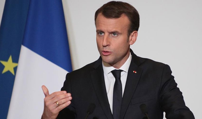 Macron İsrail'e sivilleri bombalamayı durdurma çağrısı yaptı