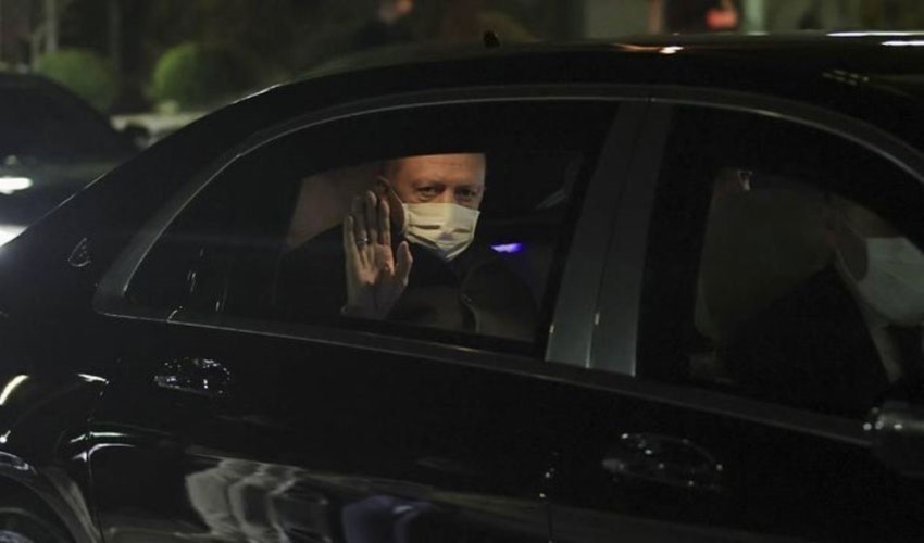 Il Presidente Erdoğan è rientrato in patria