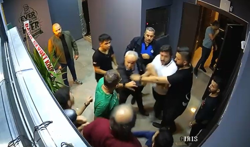 Alkollü mekanda çıkan kavgada polis ve gazeteci darp edildi