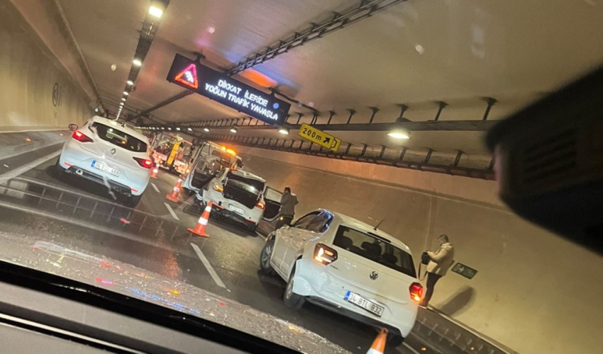 Avrasya Tüneli Avrupa yönünde trafiğe kapatıldı!