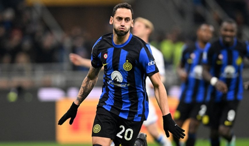 Inter kazandı, Hakan Çalhanoğlu Serie A tarihine geçti