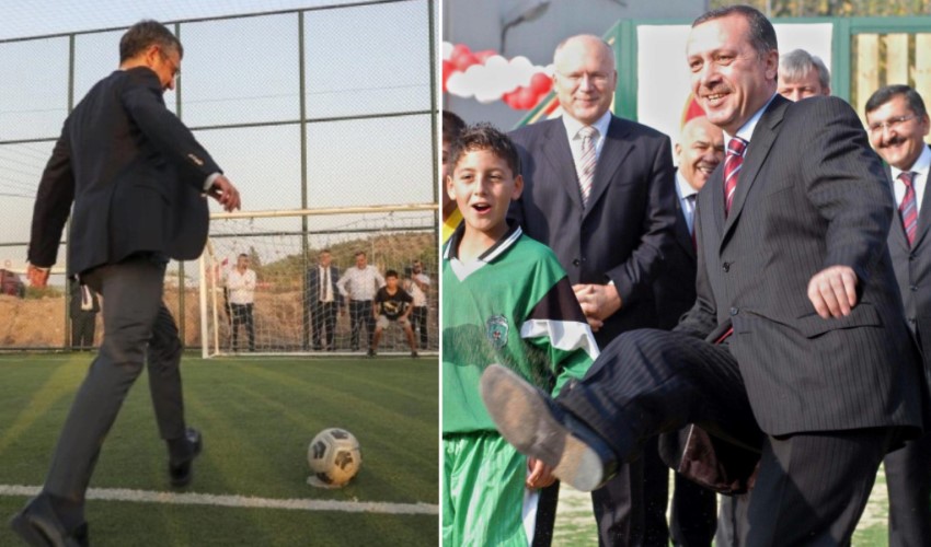 Scatti che attirano l'attenzione: prima Özgür Özel, poi Erdoğan