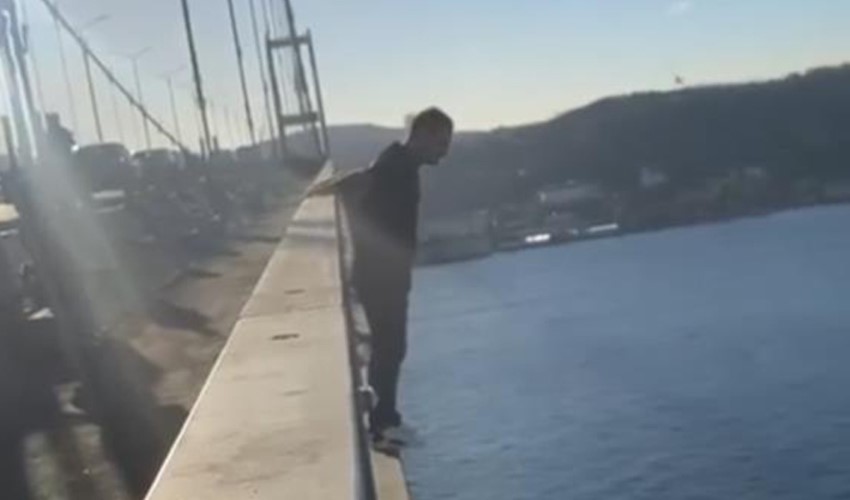 15 Temmuz Şehitler Köprüsü'nde intihar