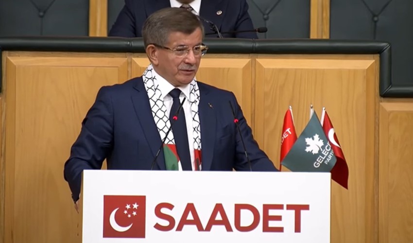 Ahmet Davutoğlu'ndan İslam liderlerine çağrı: Netenyahu'ya haddini bildirin