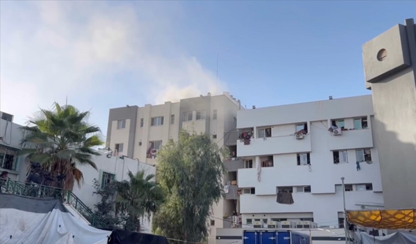 İsrail ordusu, Gazze'deki Şifa Hastanesi'ni bastı
