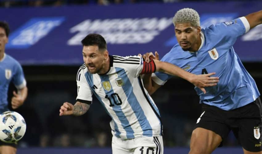 Arjantin'in serisine Uruguay son verdi!
