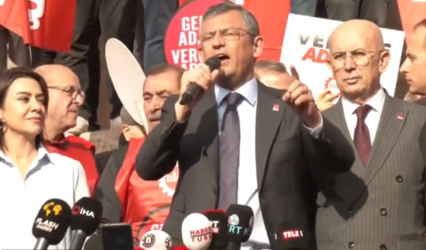 Özgür Özel si unisce alla marcia del DİSK arrivata ad Ankara: 'Siamo al vostro fianco...'