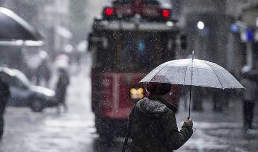 İstanbullu dikkat! İstanbul Valiliği'nden sağanak uyarısı