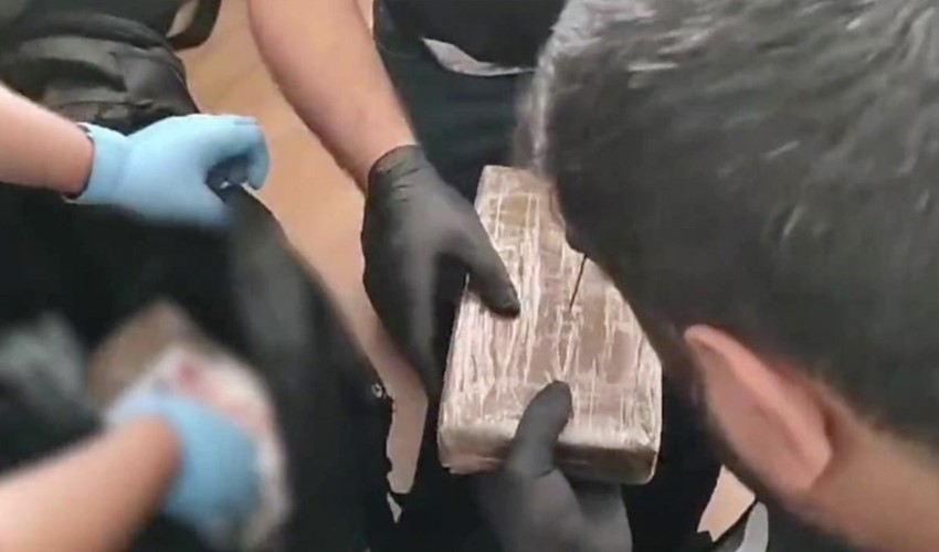 Mersin Limanı'nda 54 kilogram kokain ele geçirildi