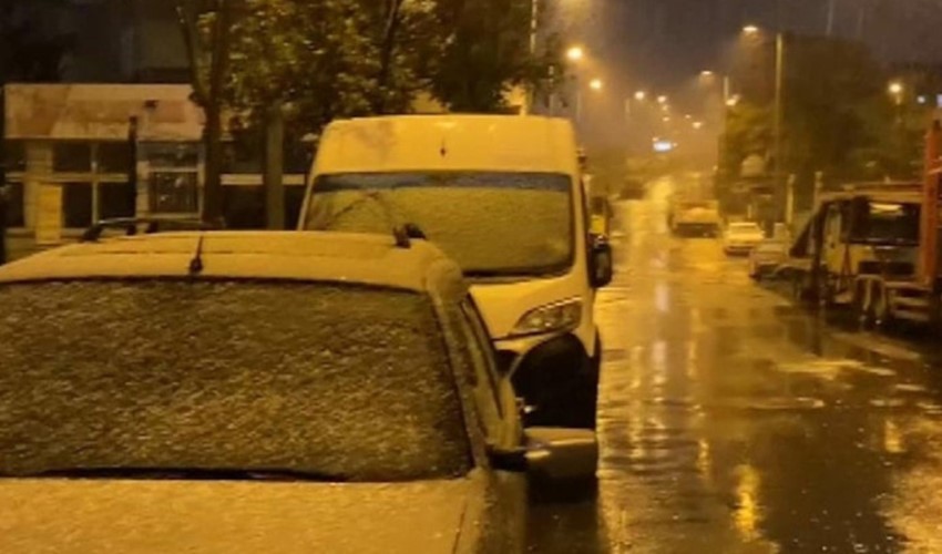 In alcune zone di Istanbul ha iniziato a nevicare