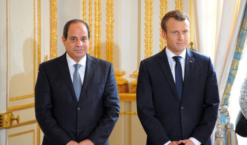 Macron ve Sisi'den 'Gazze' zirvesi: Ateşkes çağrısı!