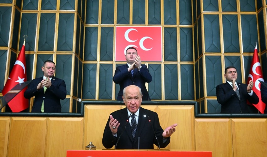 MHP lideri Devlet Bahçeli'den 50+1 açıklaması: 'Bu sistemin demokratik meşruiyeti yüzde 50+1'dir!'