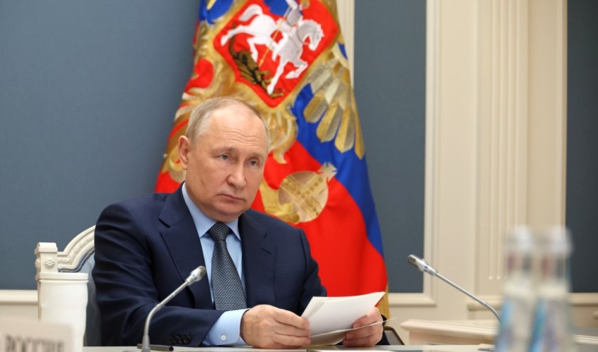 Il presidente russo Putin: 