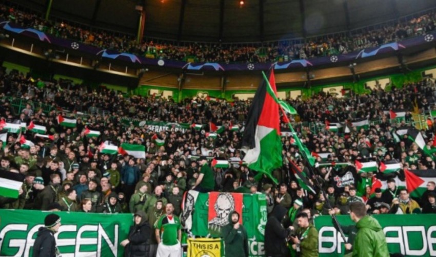 UEFA'dan Celtic'e 'Filistin' cezası