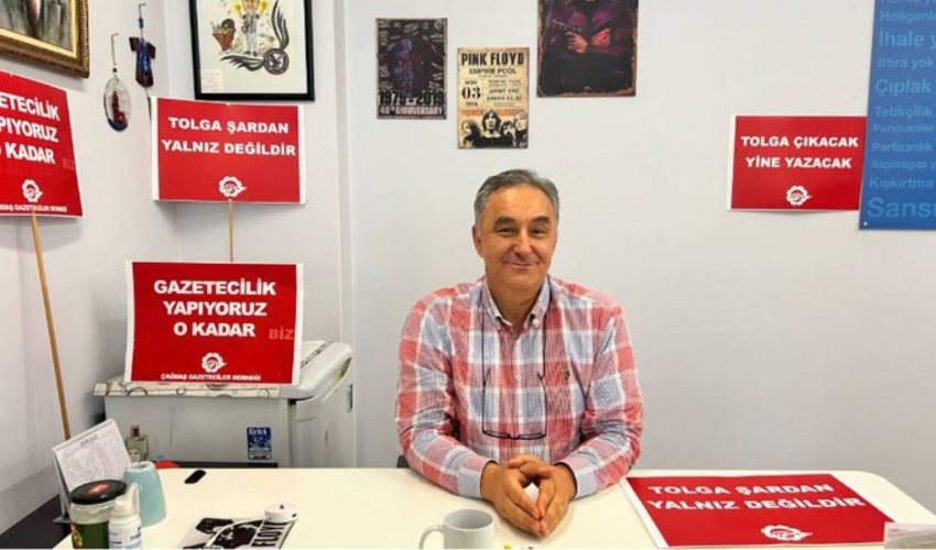TGC Sedat Simavi Gazetecilik Ödülü Tolga Şardan'ın oldu: 'Sinan Ateş cinayeti' yazısıyla kazandı