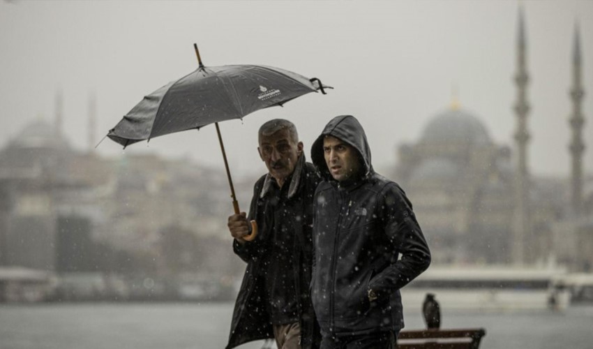 AKOM’dan İstanbullulara yağmur ve kar yağışı uyarısı