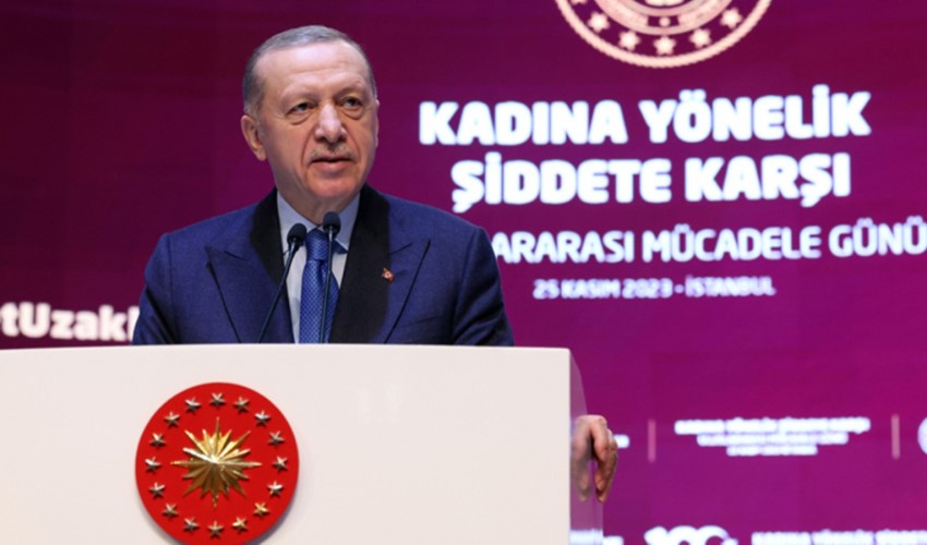 Erdoğan'dan İstanbul Sözleşmesi açıklaması: Çekilmemizin en küçük olumsuz etkisi olmamıştır