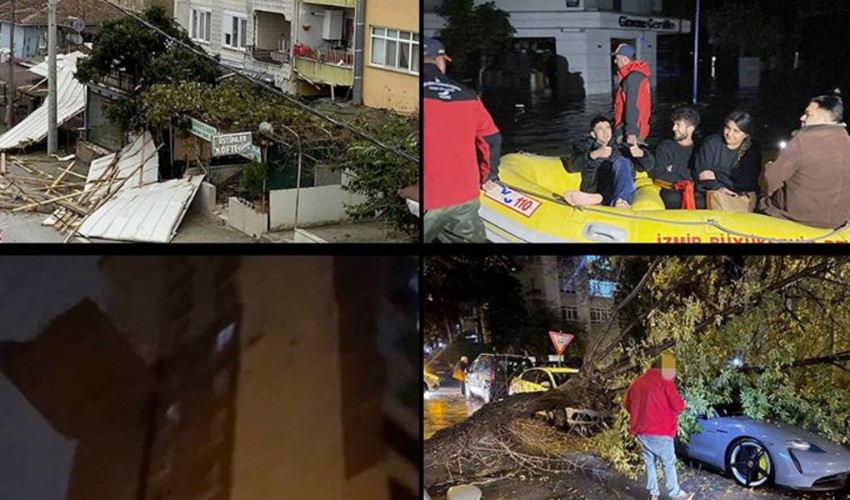 Forti piogge e tempesta paralizzano la vita: il mare esonda, tetti scoperchiati e sirene d'allarme!