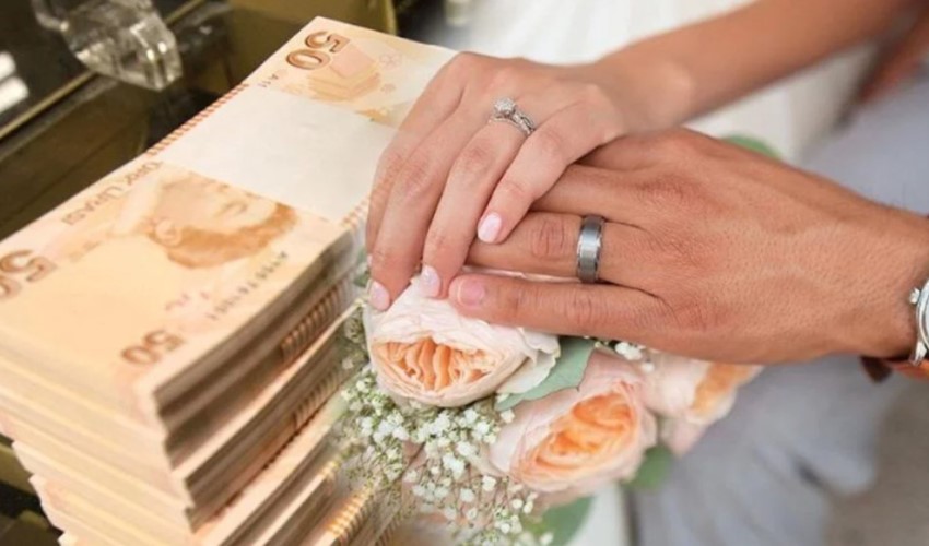 Faizsiz evlilik kredisi yürürlüğe girdi