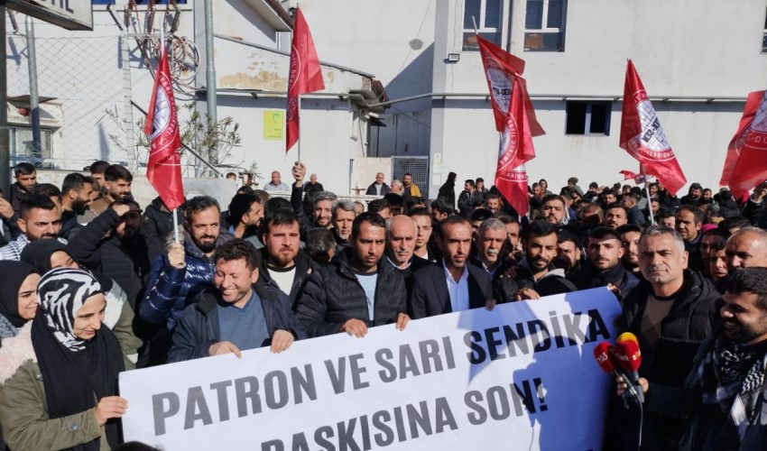 Şanlıurfa'da greve çıkan işçilere Jandarma jopla saldırdı