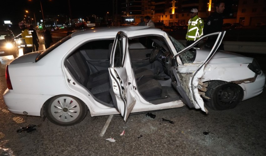 Kırıkkale'de zincirleme kaza: Araçlar hurdaya döndü