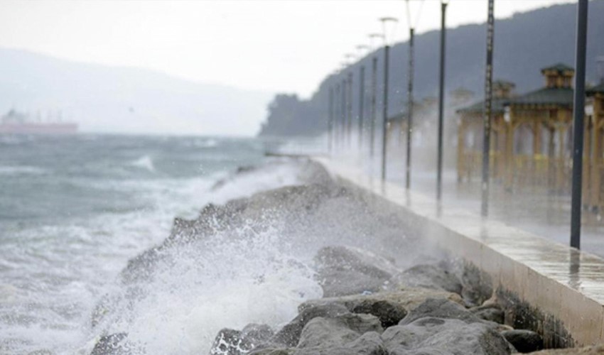Allerta meteo per tempesta e forti piogge nel Marmara