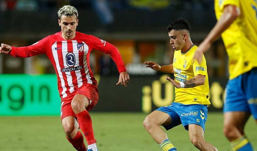 Atletico Madrid, Las Palmas deplasmanında ağır yaralandı!