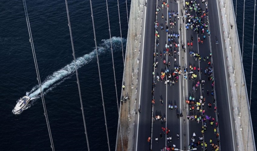 Dünyanın kıtalararası koşulan tek maratonu, bugün koşulacak