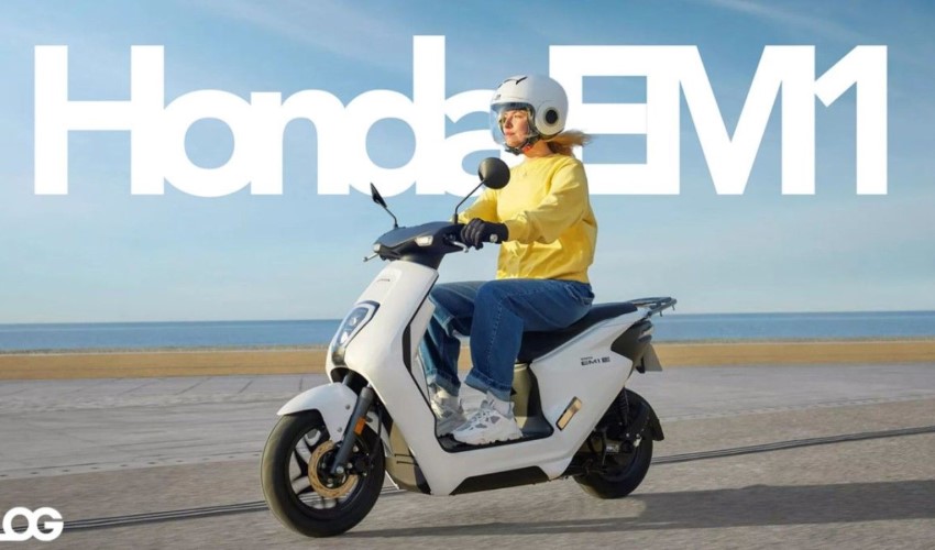 Honda'nın ilk iki tekerlekli elektrikli aracı ‘EM1 e:’ Türkiye'de