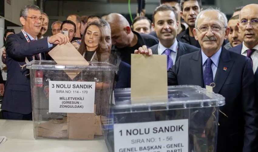 Kurultayda oy sayımı devam ederken büyük manipülasyon! Önce 'Kılıçdaroğlu kazandı' dediler, sonra Özgür Özel'i tebrik ettiler
